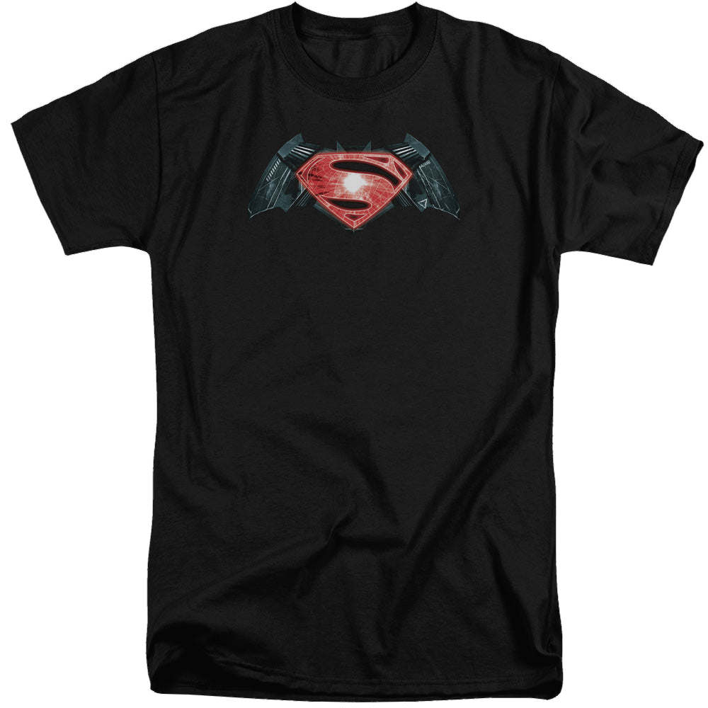 Batman v Superman Industrial Logo - Men's Tall Fit T-Shirt