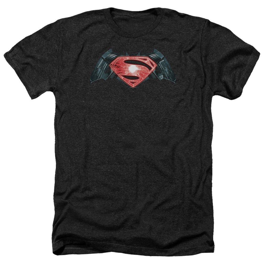 Batman v Superman Industrial Logo - Men's Heather T-Shirt Style001
