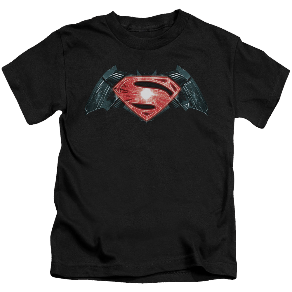 Batman v Superman Industrial Logo - Kid's T-Shirt