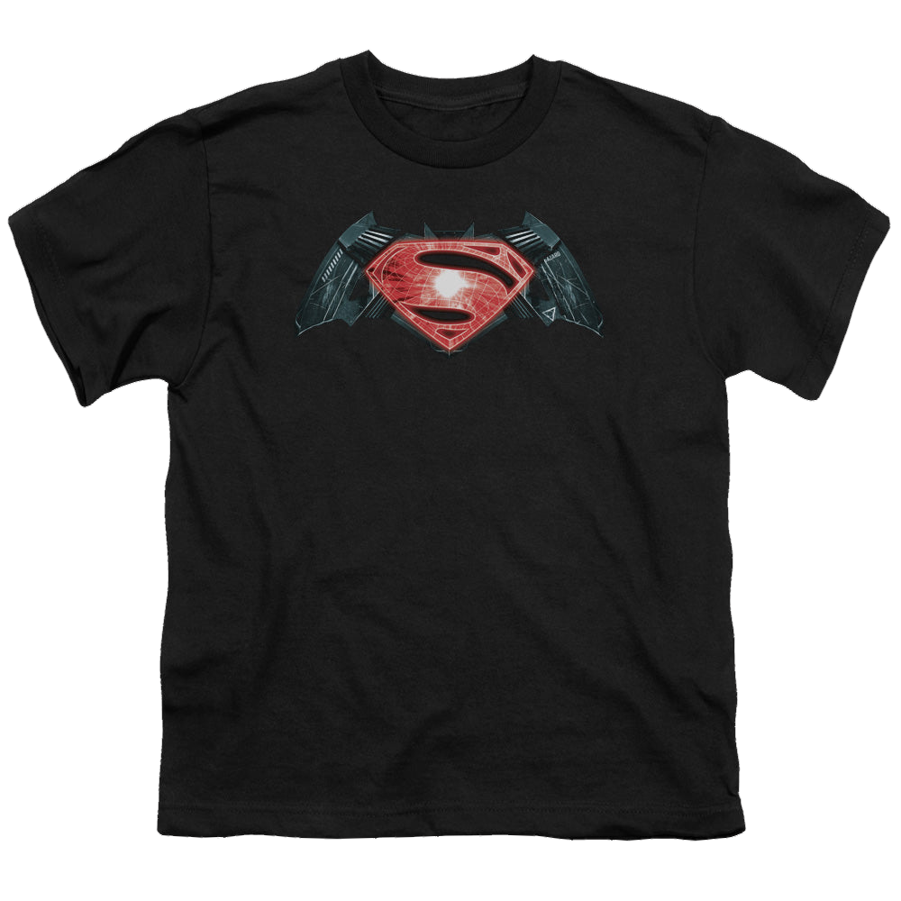 Batman v Superman Industrial Logo - Youth T-Shirt