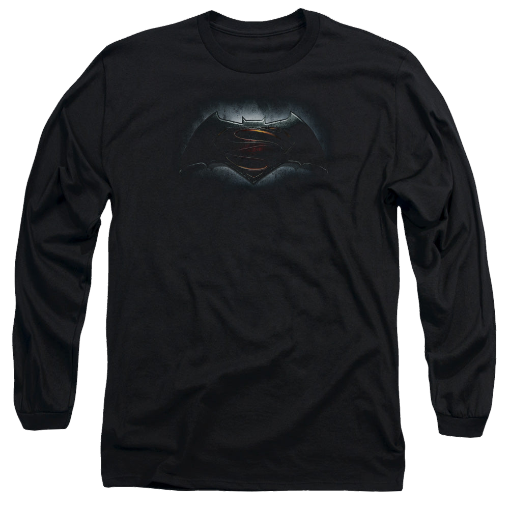 Batman v Superman Logo - Men's Long Sleeve T-Shirt Style001