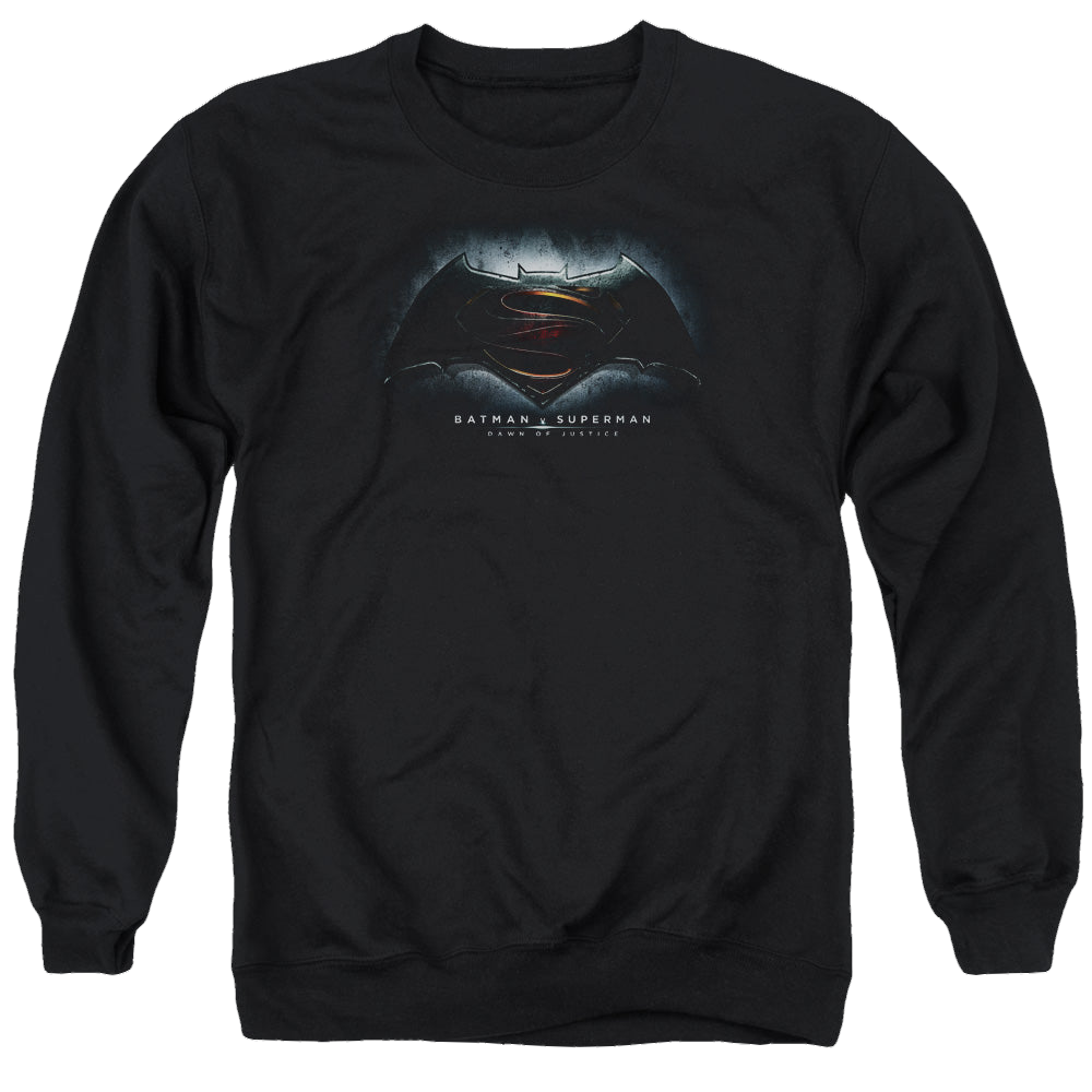 Batman v Superman Logo - Men's Crewneck Sweatshirt Style003