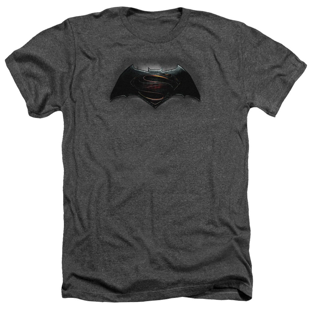Batman v Superman Logo - Men's Heather T-Shirt Style002