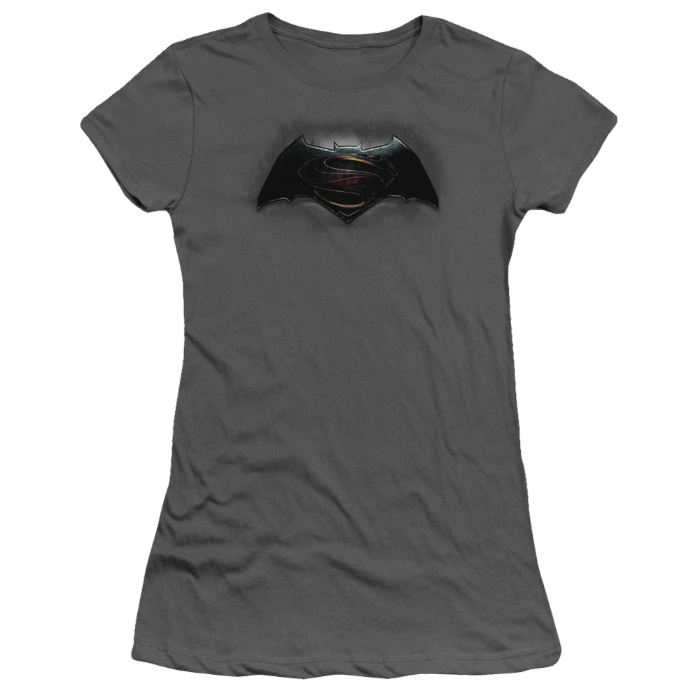 Batman v Superman Logo - Juniors T-Shirt