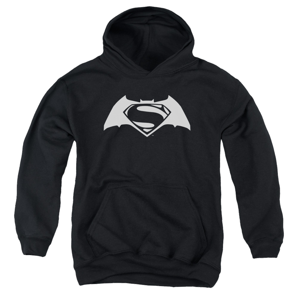 Batman v Superman Simple Logo - Youth Hoodie Style005
