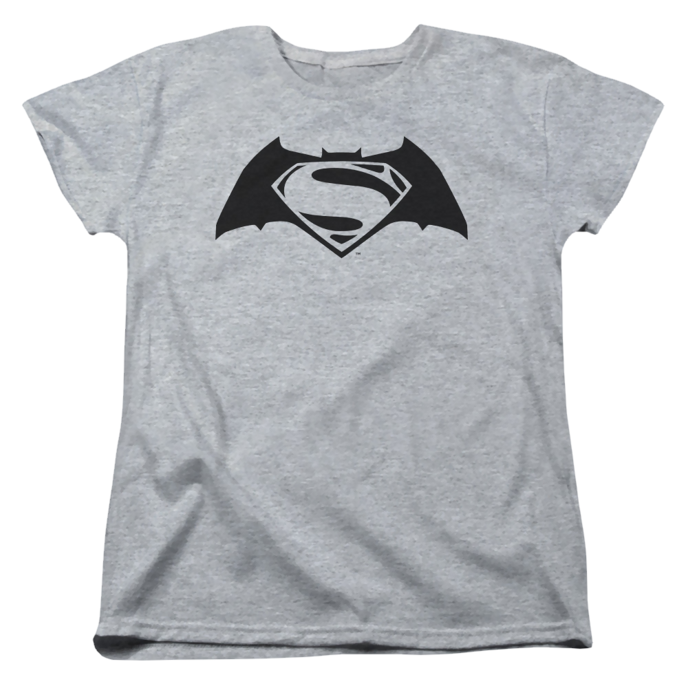 Batman v Superman Simple Logo - Women's T-Shirt