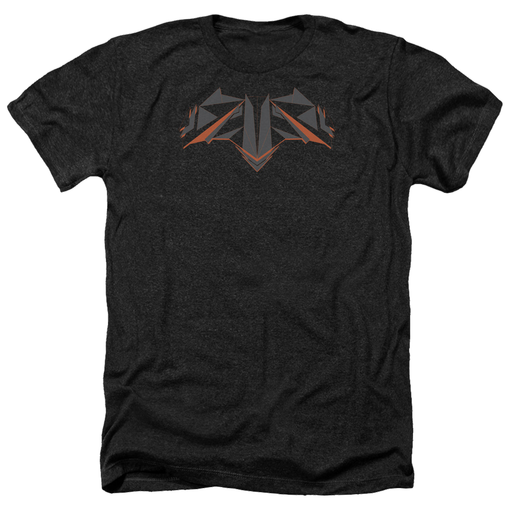 Batman v Superman Tech Bat Logo - Men's Heather T-Shirt