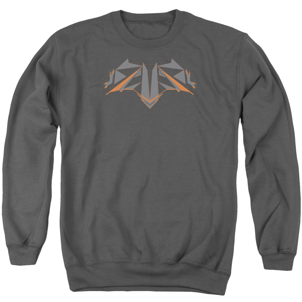 Batman v Superman Tech Bat Logo - Men's Crewneck Sweatshirt Style001