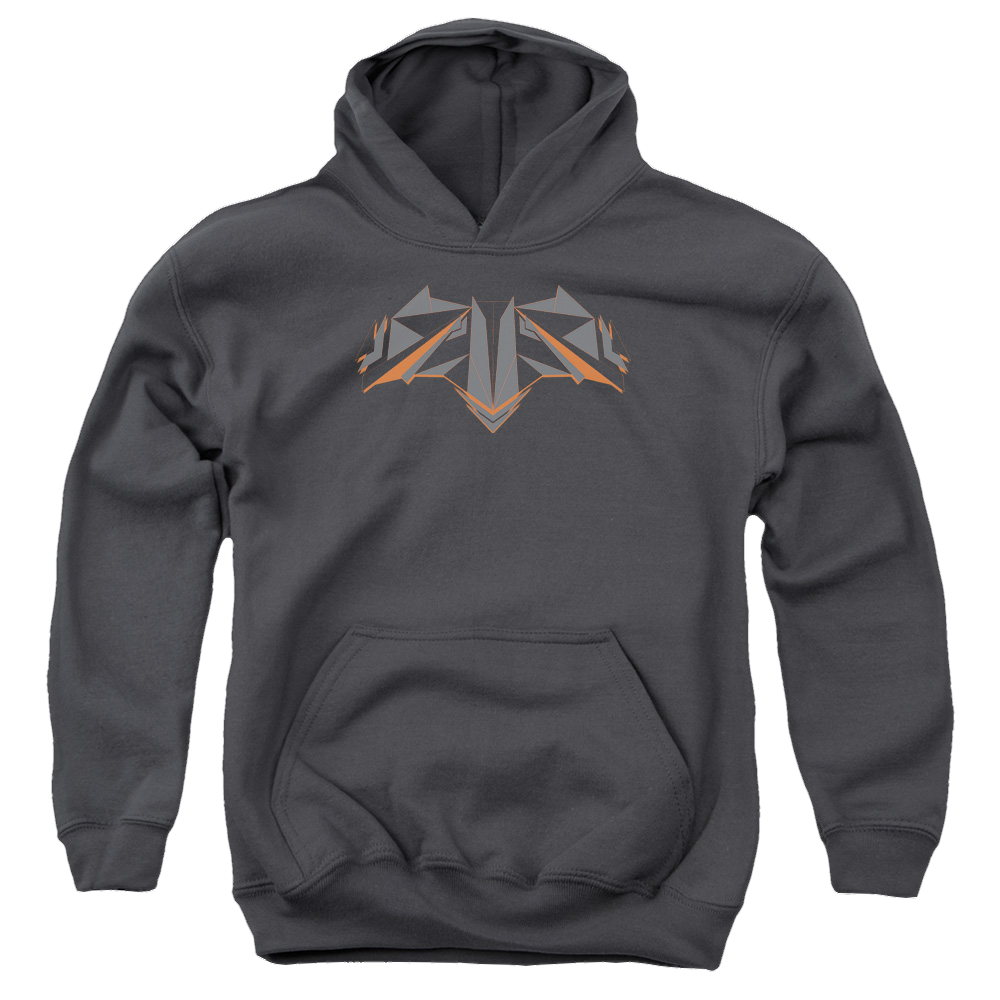 Batman v Superman Tech Bat Logo - Youth Hoodie Style001
