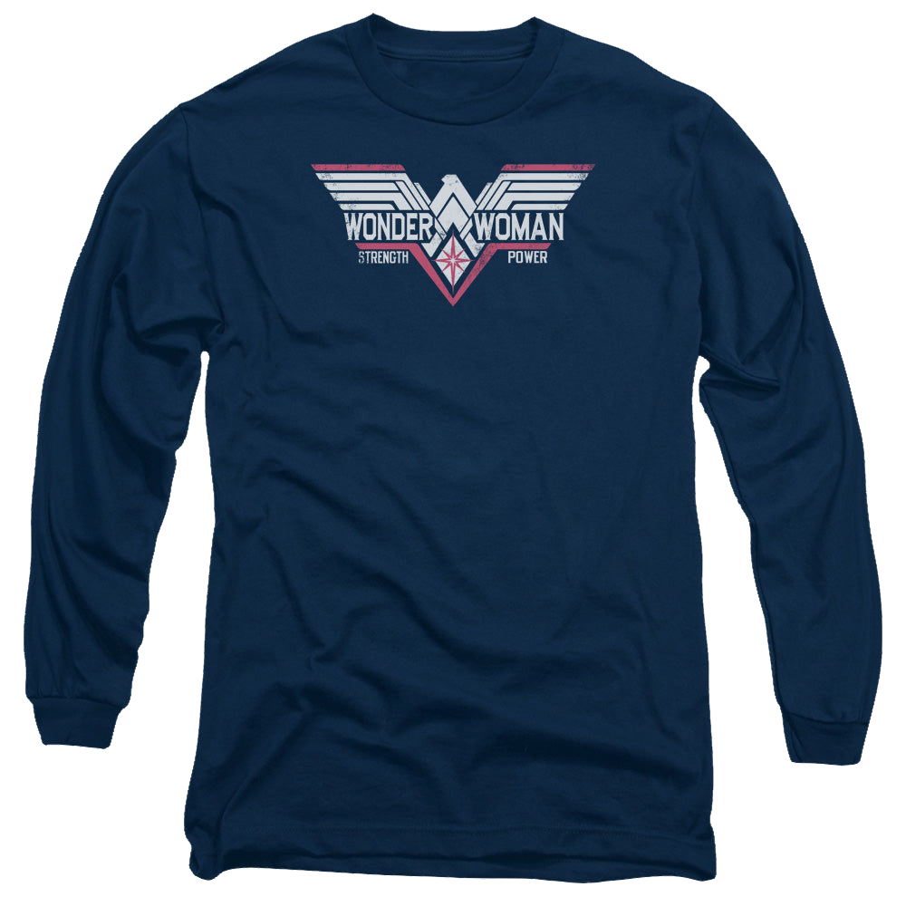Batman v Superman Thunder Logo - Men's Long Sleeve T-Shirt