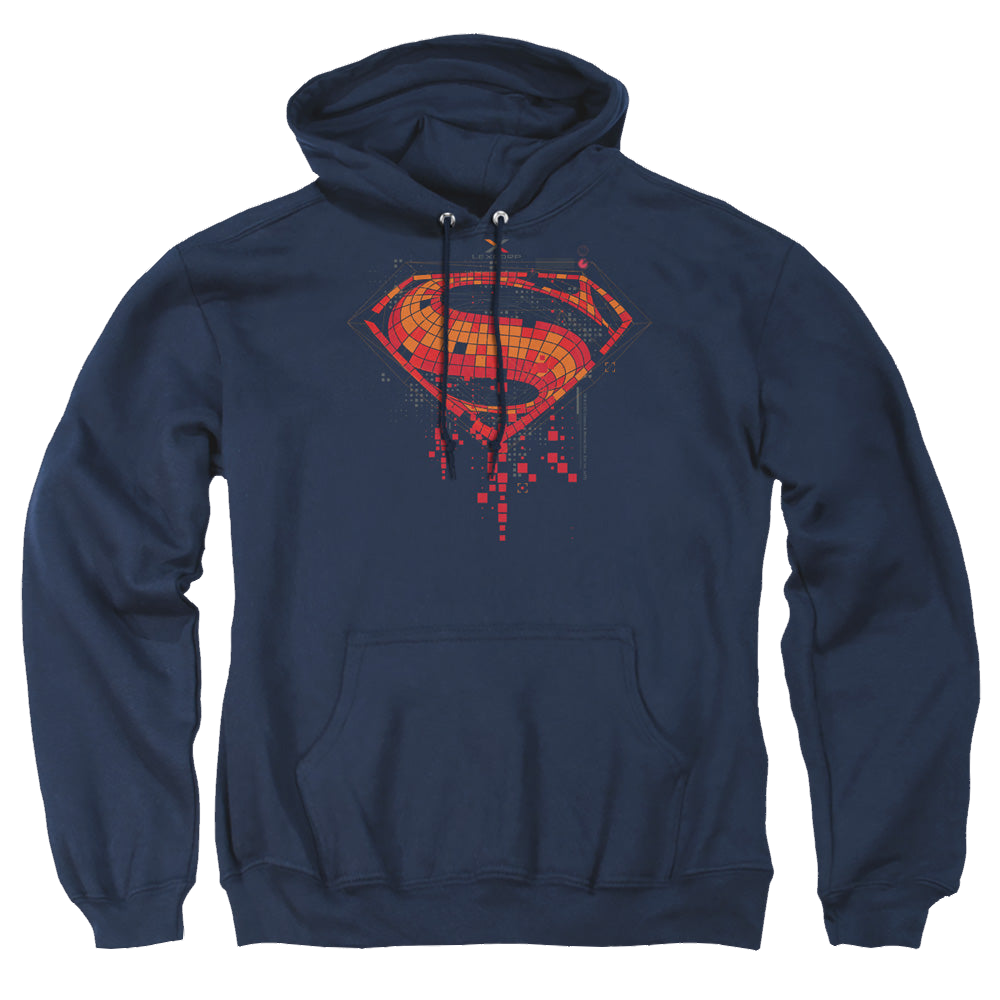Batman v Superman Tech Super Logo - Pullover Hoodie
