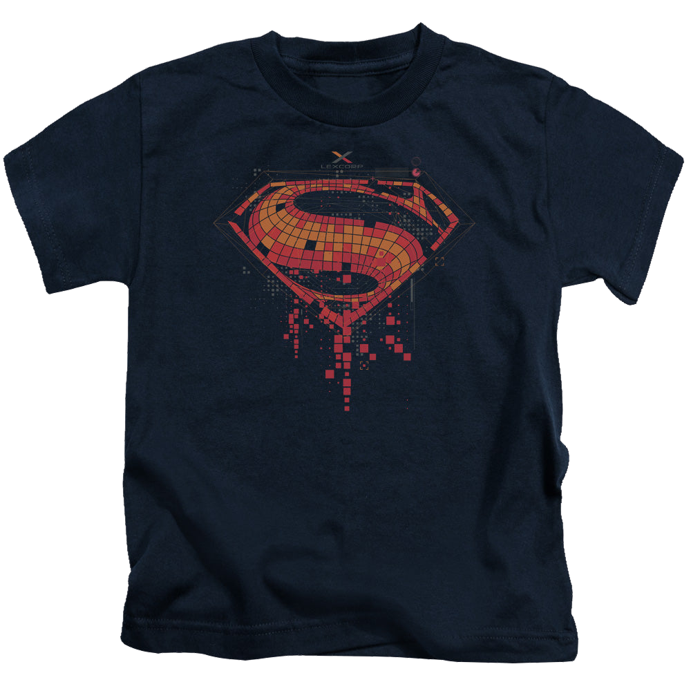 Batman v Superman Tech Super Logo - Kid's T-Shirt