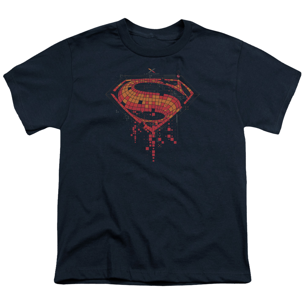 Batman v Superman Tech Super Logo - Youth T-Shirt Style001