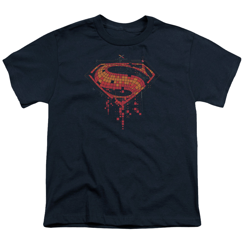 Batman v Superman Tech Super Logo - Youth T-Shirt