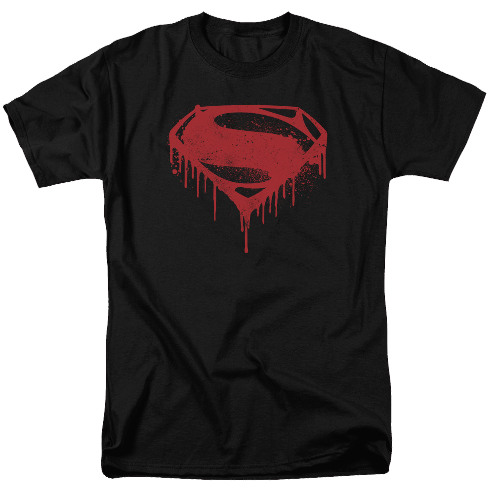 Batman v Superman Splattered - Men's Regular Fit T-Shirt Style003