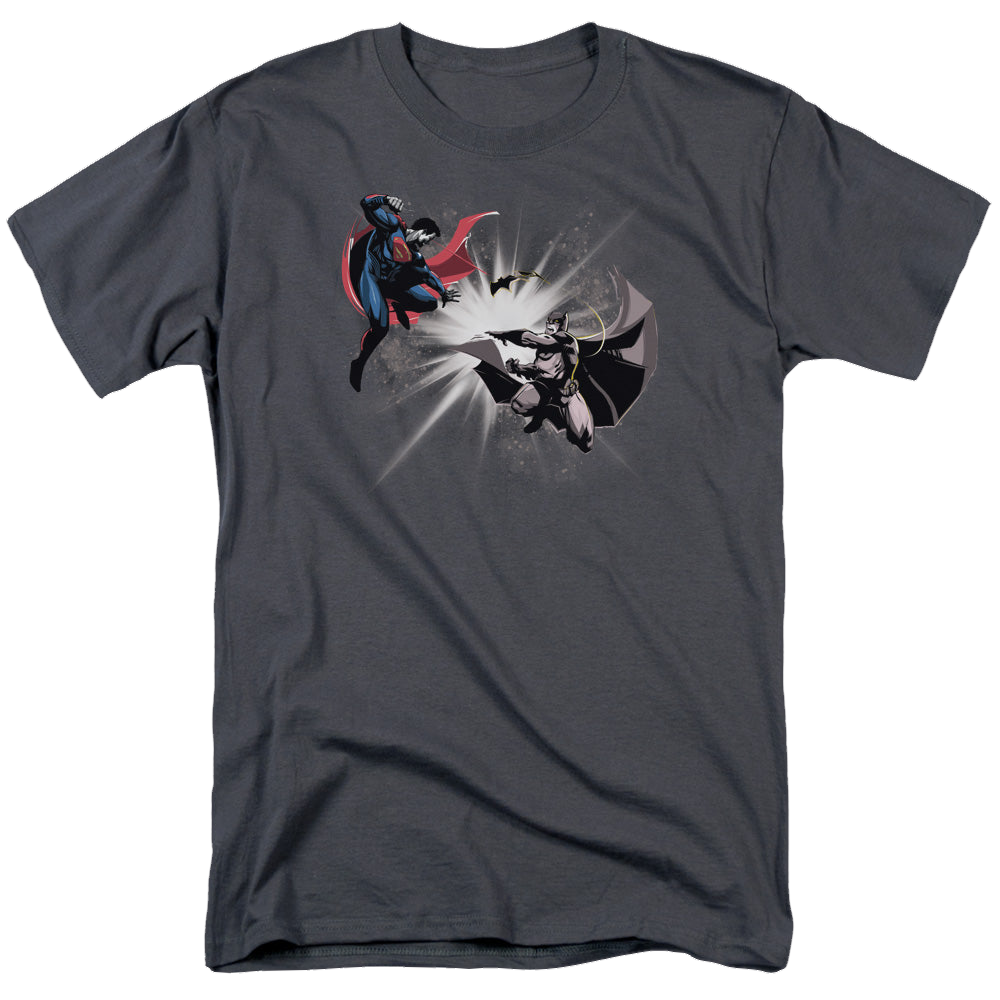 Batman v Superman Fight Burst - Men's Regular Fit T-Shirt Style001