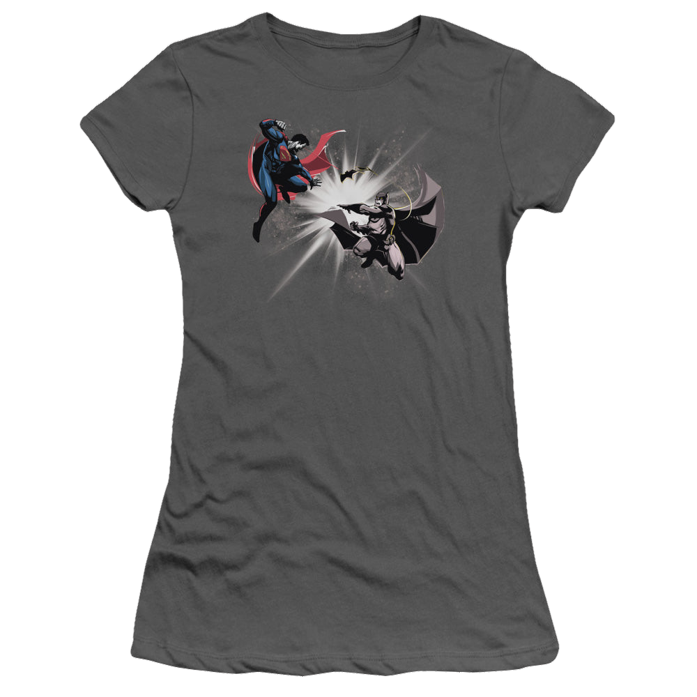 Batman v Superman Fight Burst - Juniors T-Shirt Style001