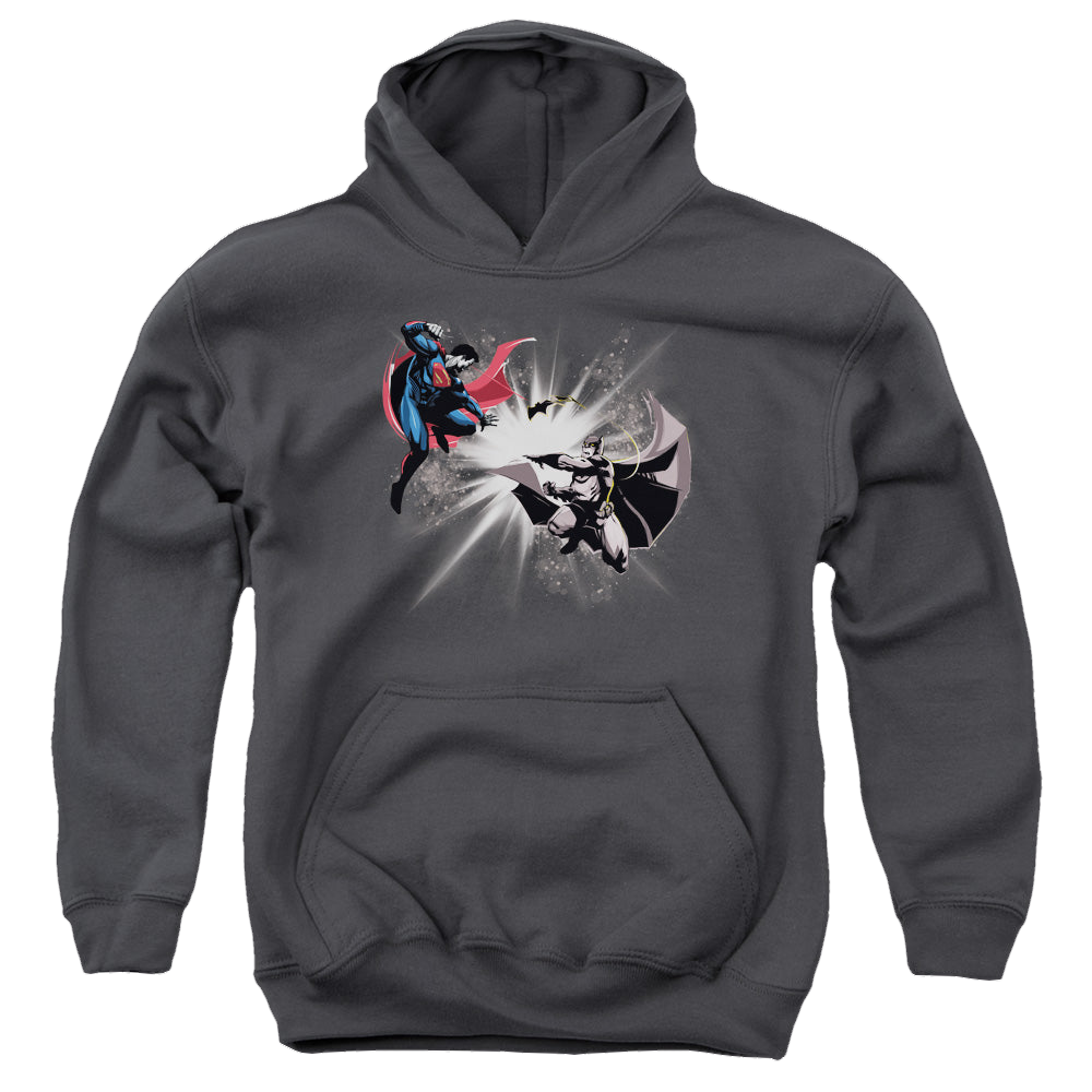 Batman v Superman Fight Burst - Youth Hoodie Style001