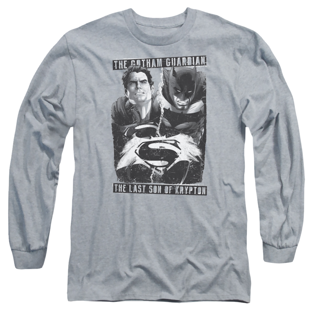 Batman v Superman Guardian V Son - Men's Long Sleeve T-Shirt Style001