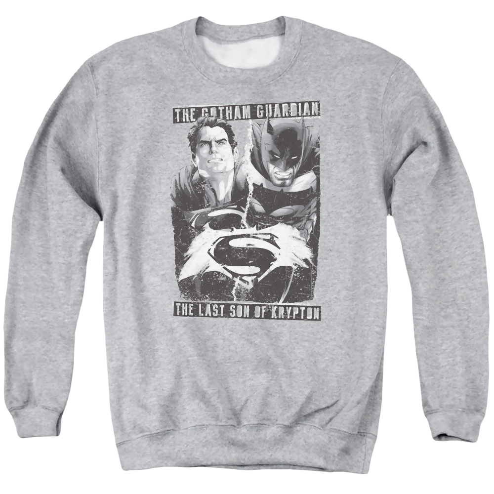 Batman v Superman Guardian V Son - Men's Crewneck Sweatshirt Style001