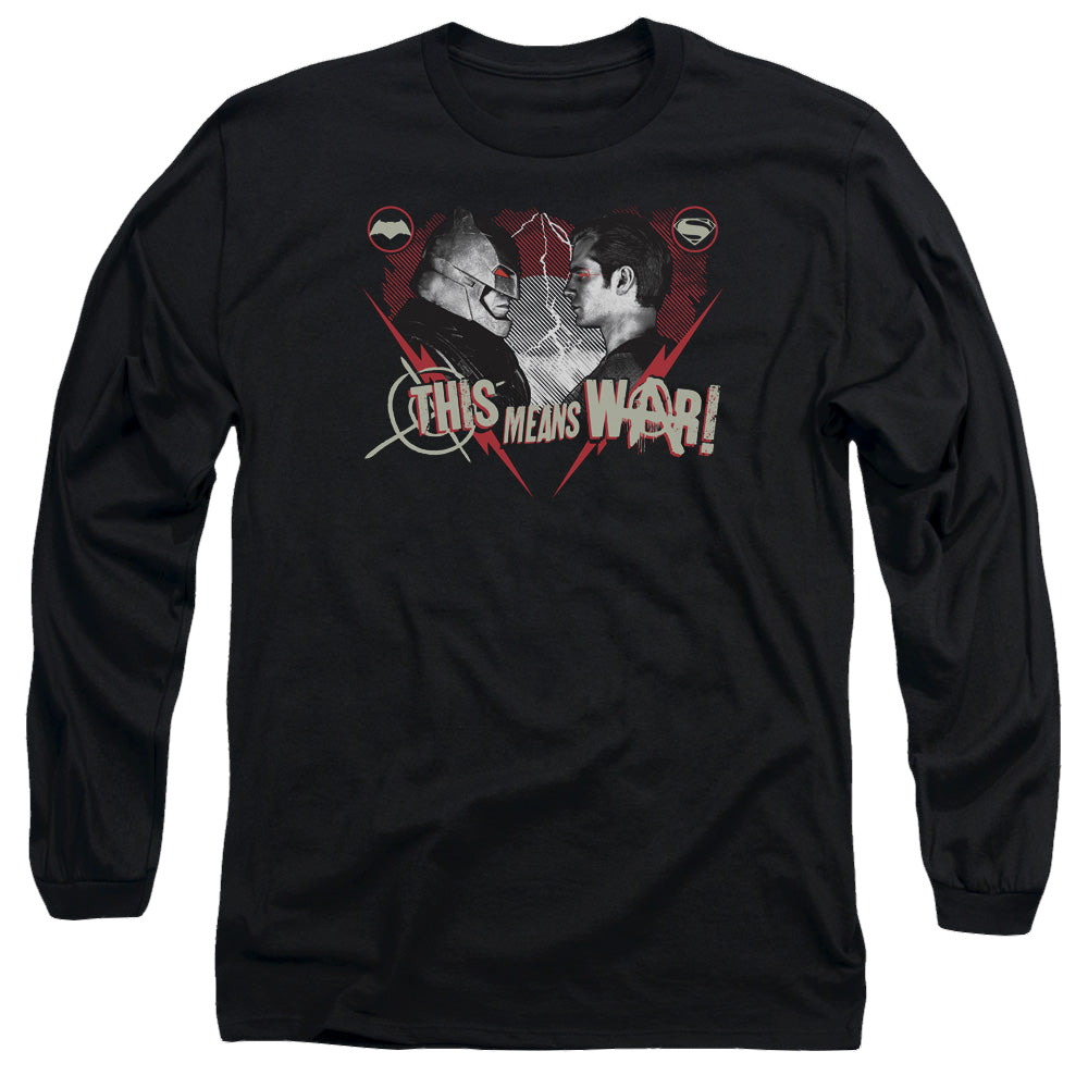 Batman v Superman This Means War - Men's Long Sleeve T-Shirt Style001