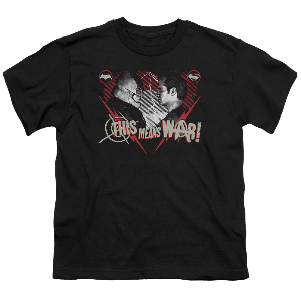 Batman v Superman This Means War - Youth T-Shirt Style001