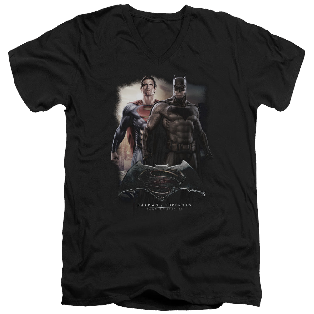 Batman v Superman Dawn - Men's V-Neck T-Shirt