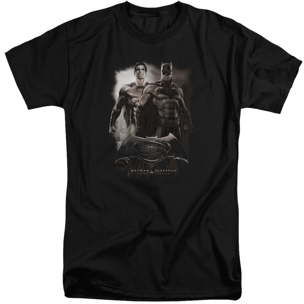 Batman v Superman Dawn - Men's Tall Fit T-Shirt Style002