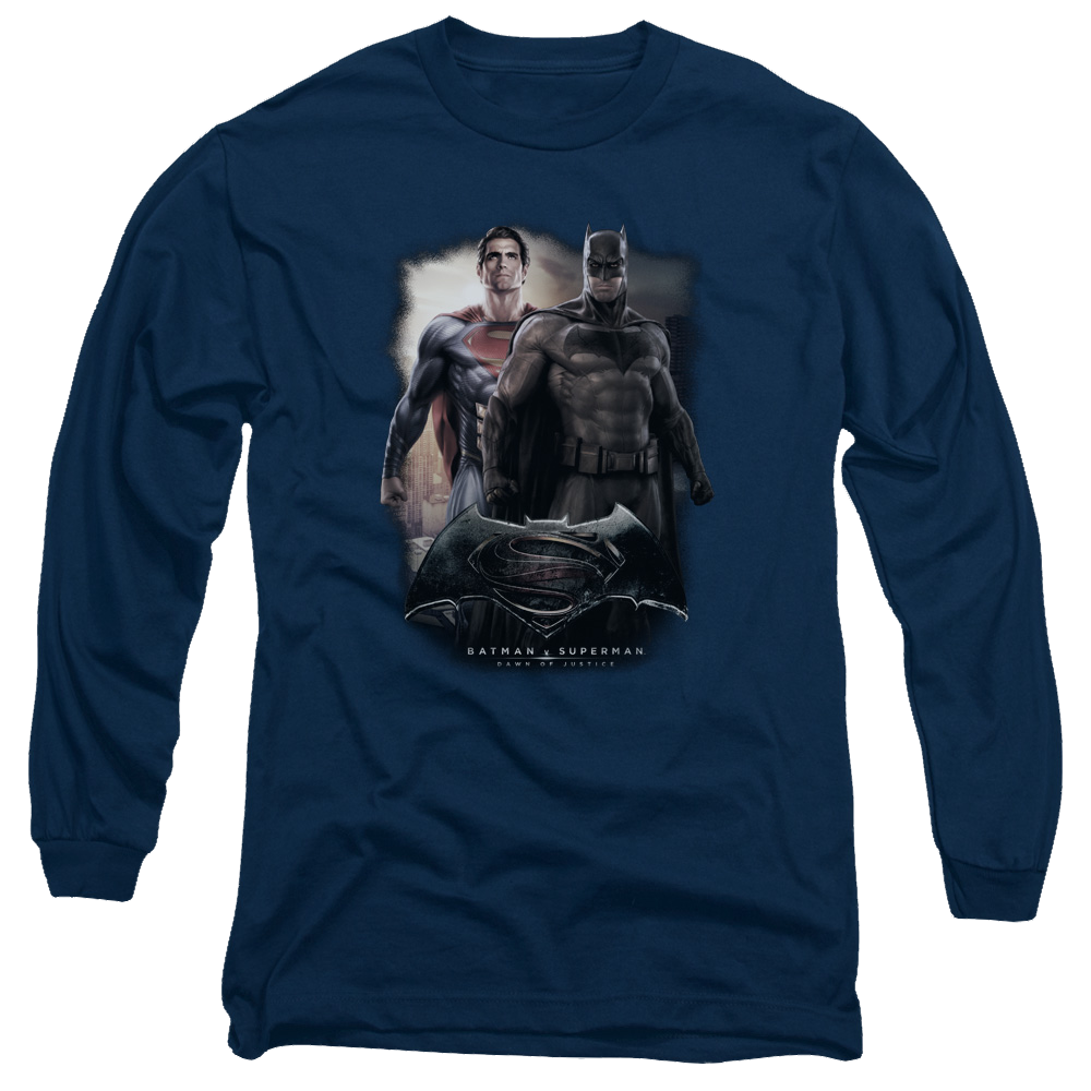 Batman v Superman Dawn - Men's Long Sleeve T-Shirt Style002