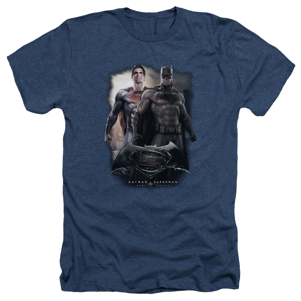 Batman v Superman Dawn - Men's Heather T-Shirt Style002