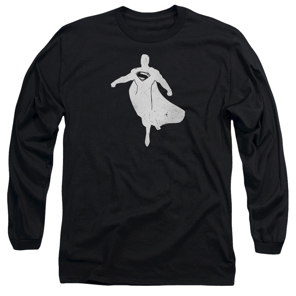 Batman v Superman Superman Silhouette - Men's Long Sleeve T-Shirt