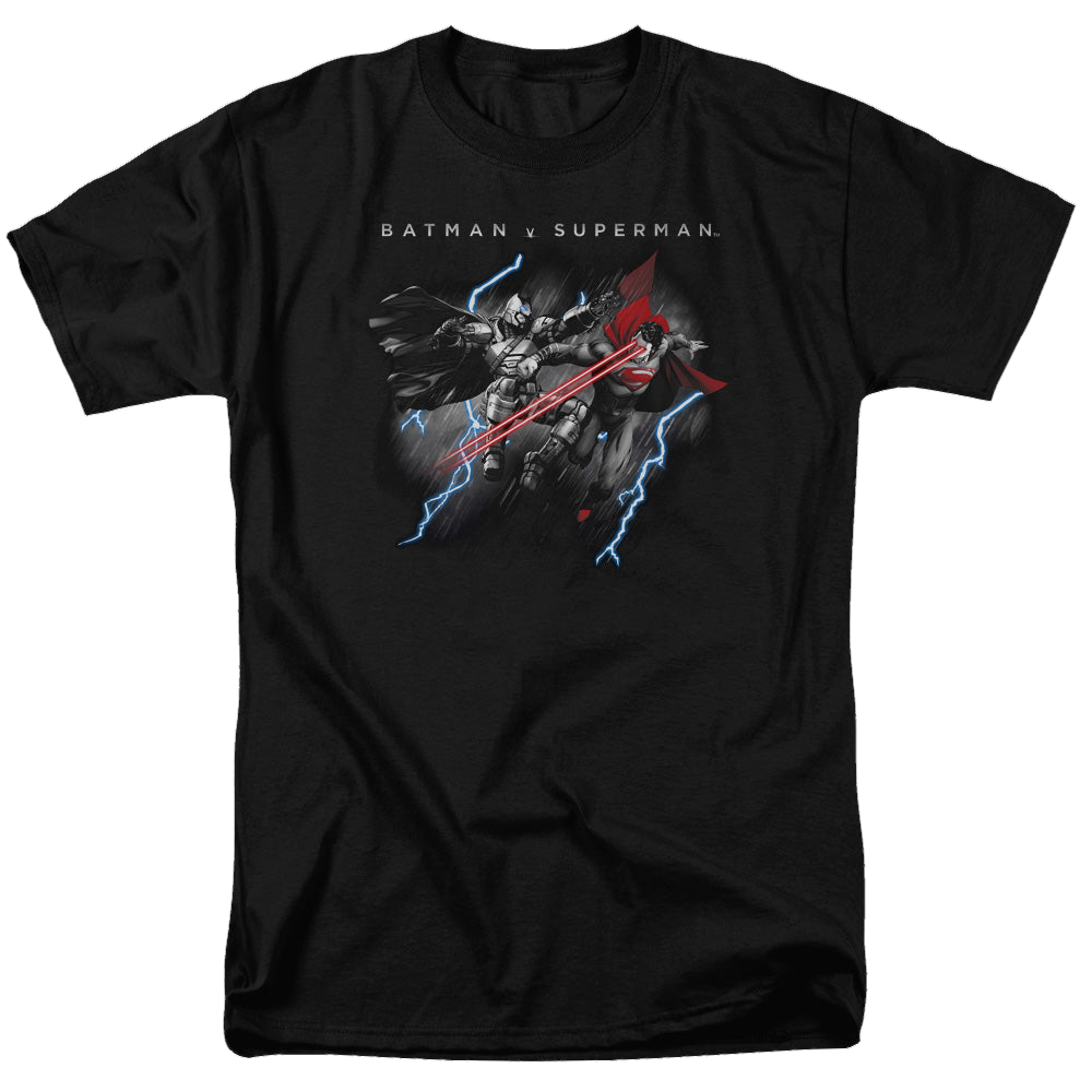 Batman v Superman Lightning Fight - Men's Regular Fit T-Shirt