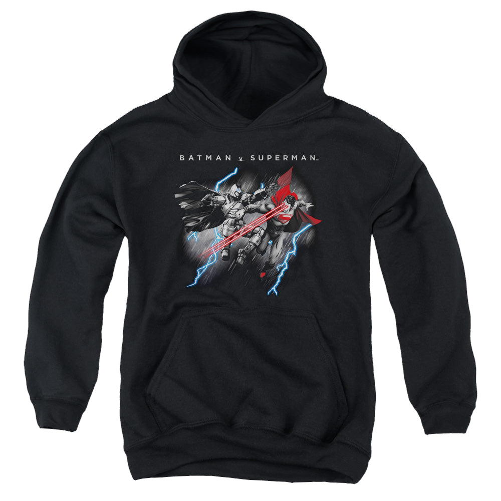 Batman v Superman Lightning Fight - Youth Hoodie