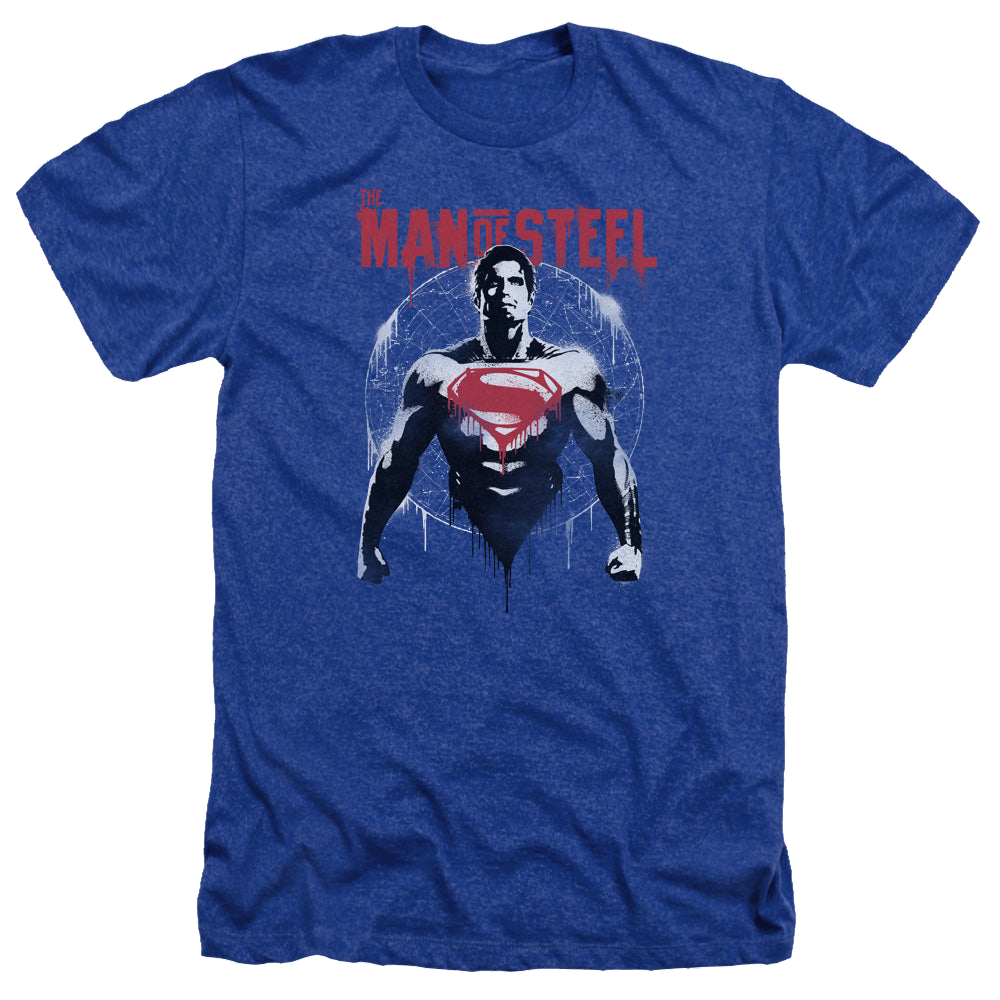 Batman v Superman Super Spray - Men's Heather T-Shirt