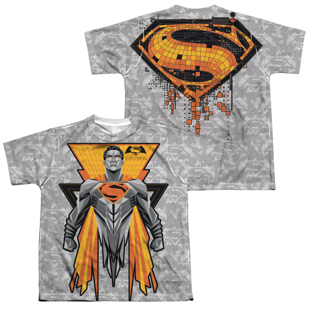 Batman v Superman Super Tech Sub (Front/Back Print) - Youth All-Over Print T-Shirt Style001