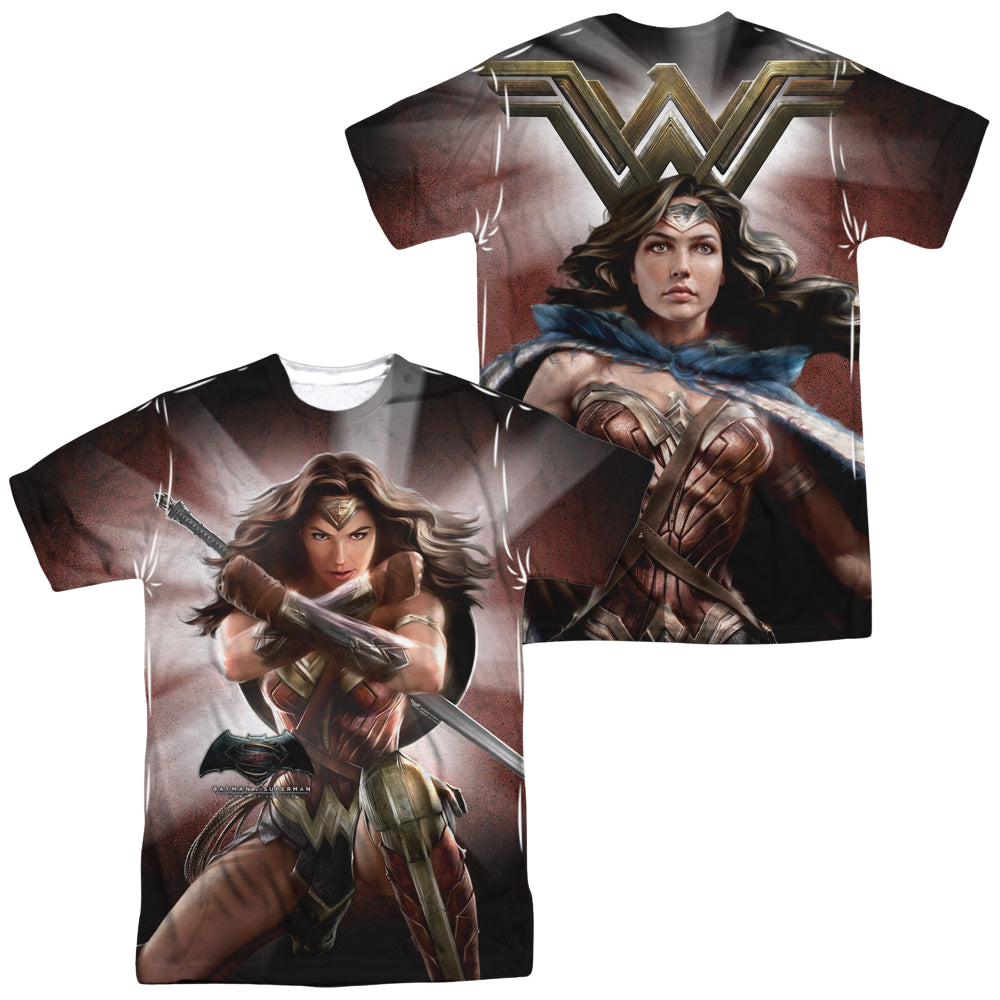 Batman v Superman Wonder Woman Light (Front/Back Print) - Men's All-Over Print T-Shirt