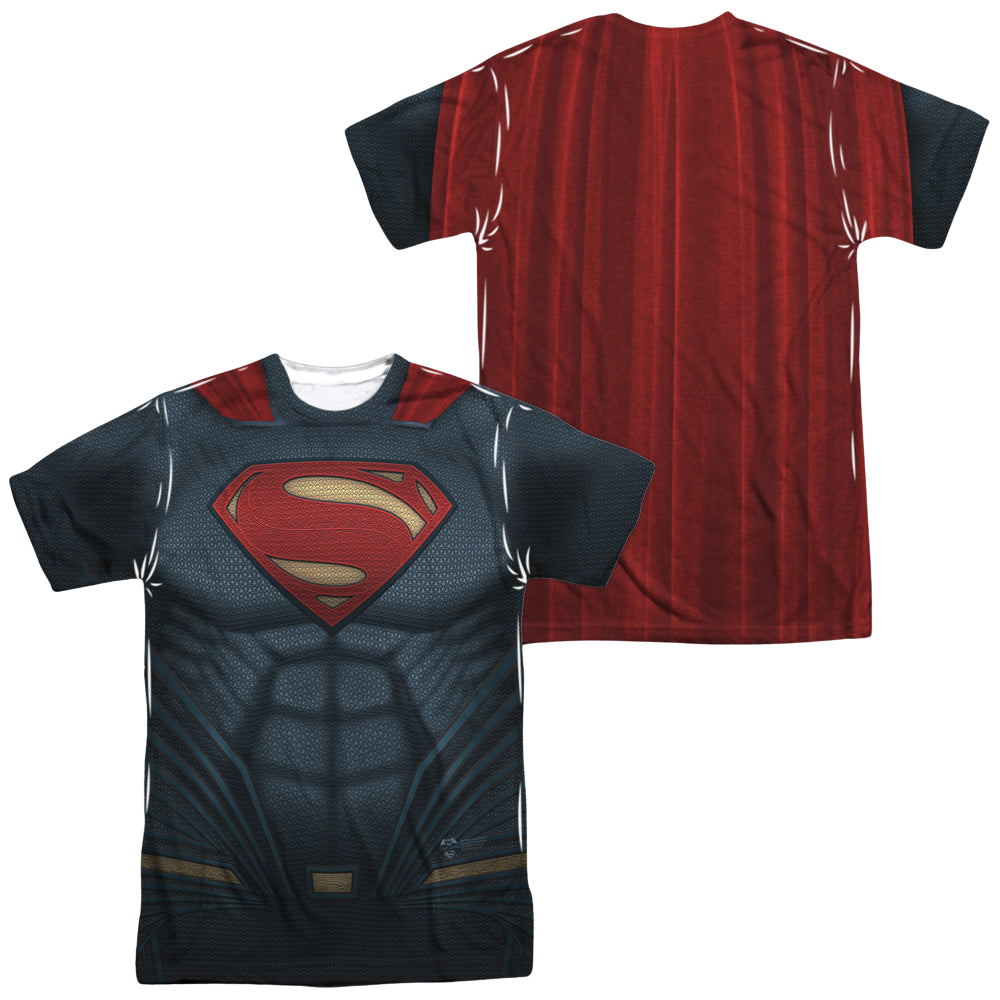 Batman v Superman Superman Uniform (Front/Back Print) - Men's All-Over Print T-Shirt
