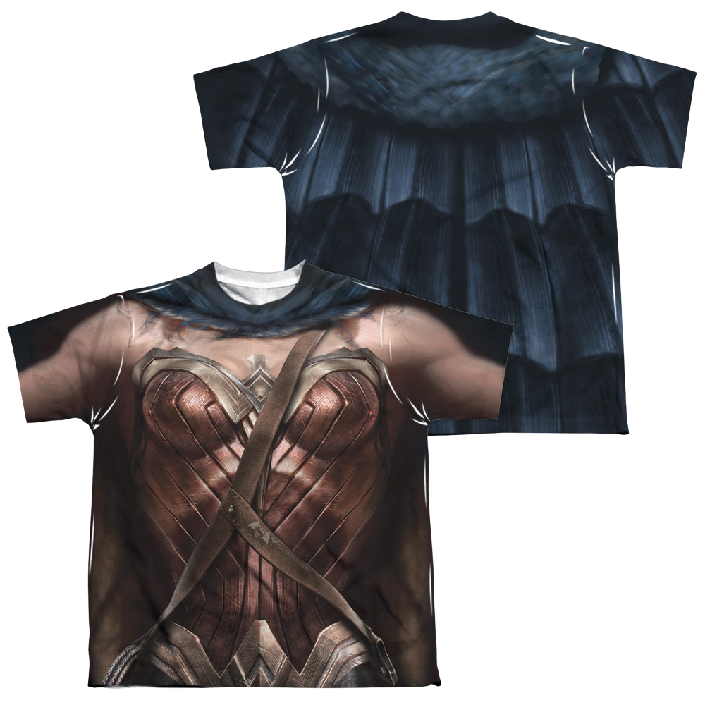 Batman v Superman Wonder Woman Uniform (Front/Back Print) - Youth All-Over Print T-Shirt