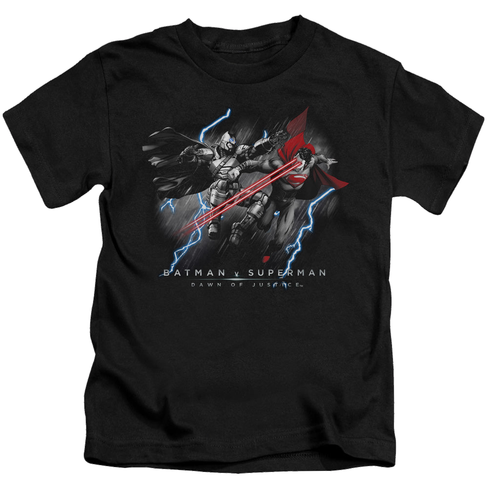 Batman v Superman Lightning V Heat Vision - Kid's T-Shirt Style001