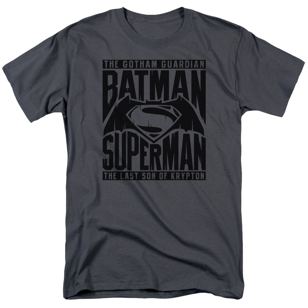 Batman v Superman Title Fight - Men's Regular Fit T-Shirt