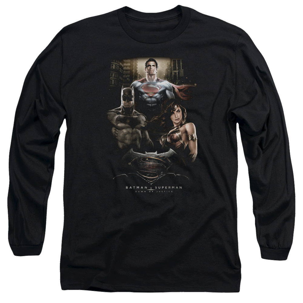 Batman v Superman Thre Three - Men's Long Sleeve T-Shirt