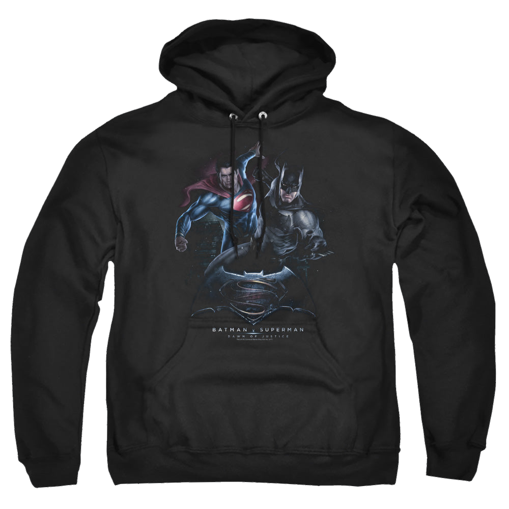 Batman v Superman Team Up - Pullover Hoodie Style001