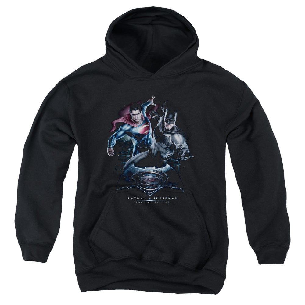 Batman v Superman Team Up - Youth Hoodie Style001