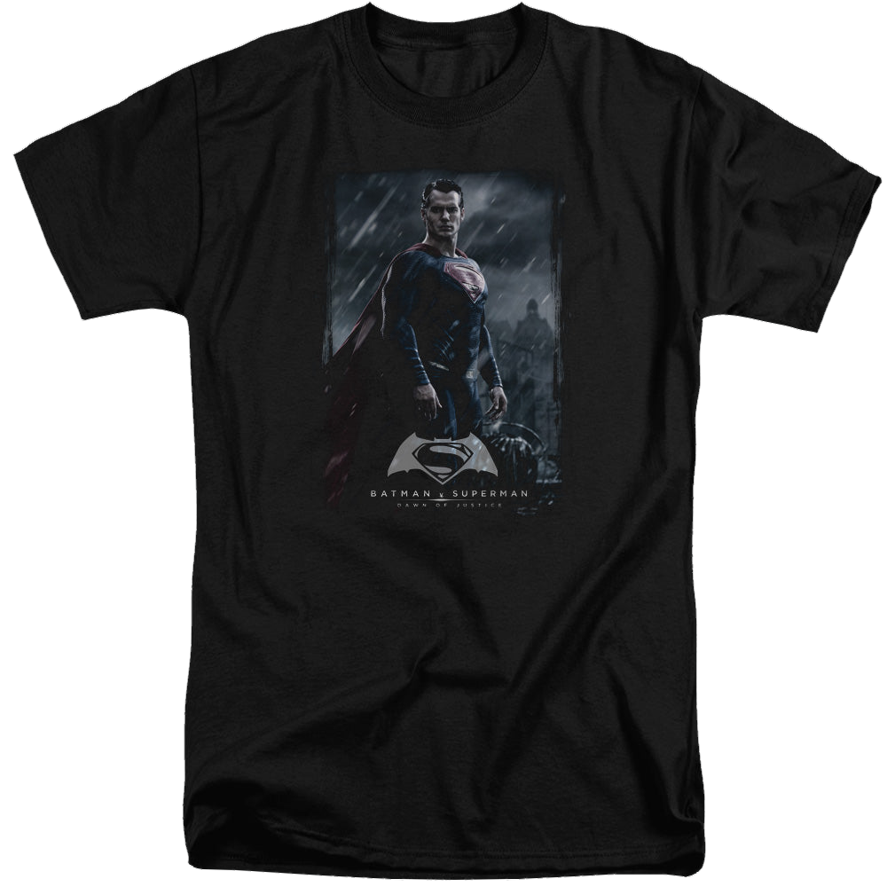Batman v Superman Supe Poster - Men's Tall Fit T-Shirt