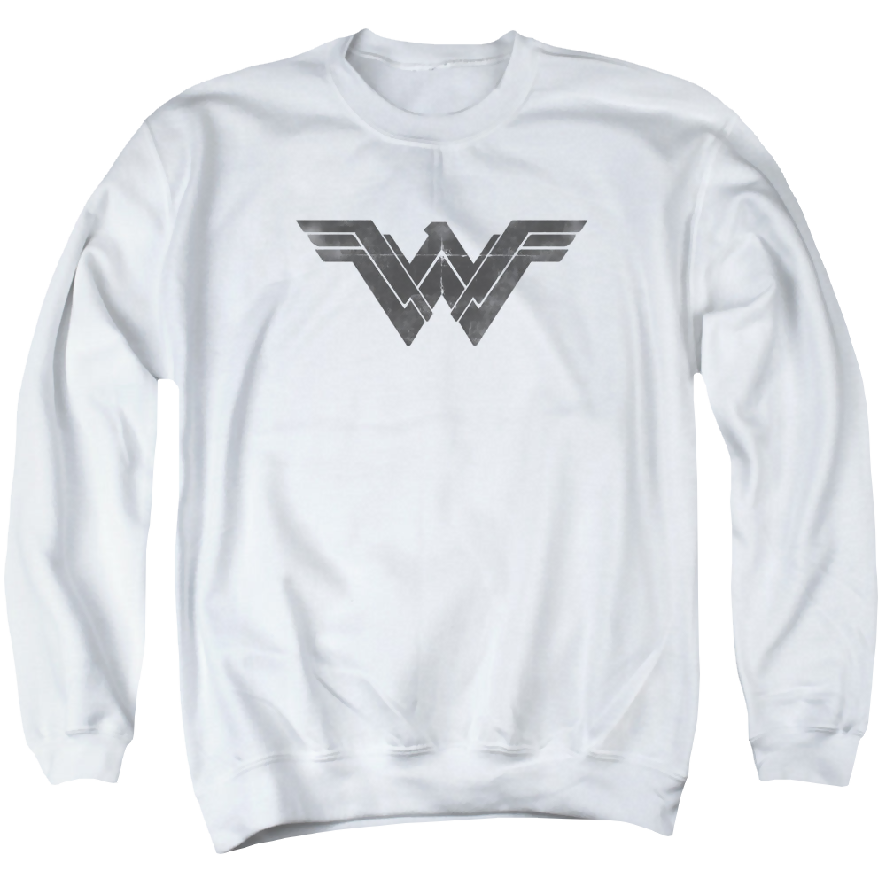 Batman v Superman Folded And Distressed - Men's Crewneck Sweatshirt Style001