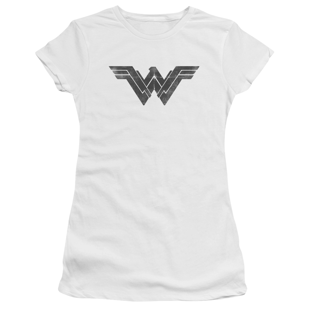 Batman v Superman Folded And Distressed - Juniors T-Shirt