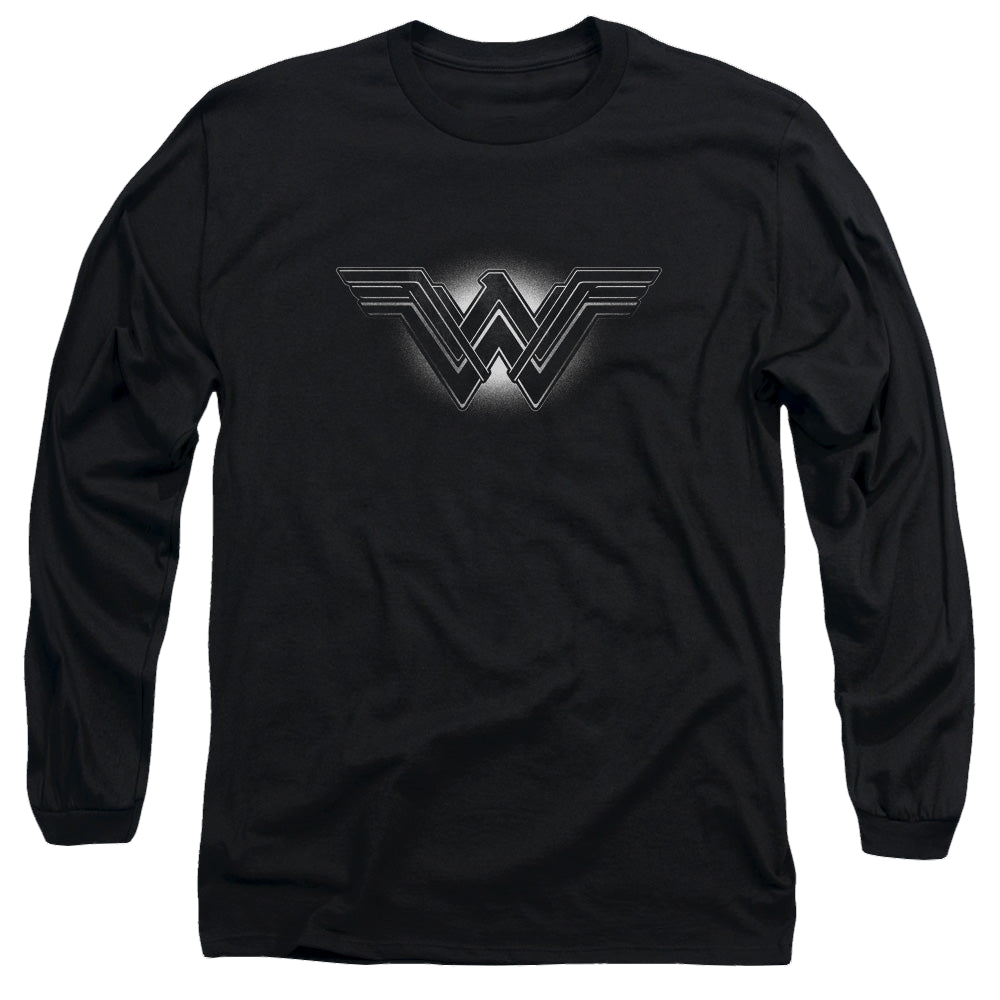 Batman v Superman Glow Emblem - Men's Long Sleeve T-Shirt