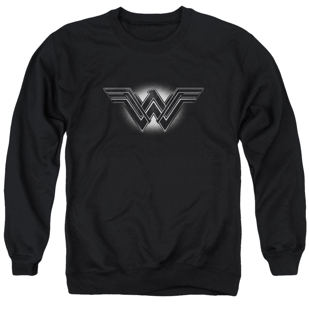 Batman v Superman Glow Emblem - Men's Crewneck Sweatshirt Style001