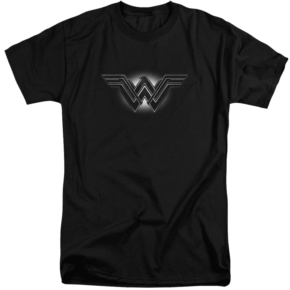 Batman v Superman Glow Emblem - Men's Tall Fit T-Shirt