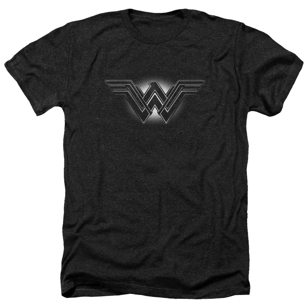 Batman v Superman Glow Emblem - Men's Heather T-Shirt Style001